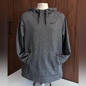 Nike Men's Charcoal Gray Hoodie Size Large